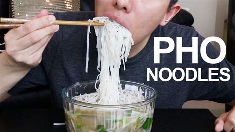 Asmr Pho Noodles Big Bites Loud Slurping No Talking Soup Mukbang