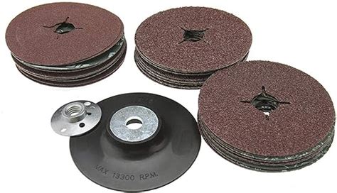 Eetools Mm Rubber Backing Pad For Angle Grinder Fibre Sanding