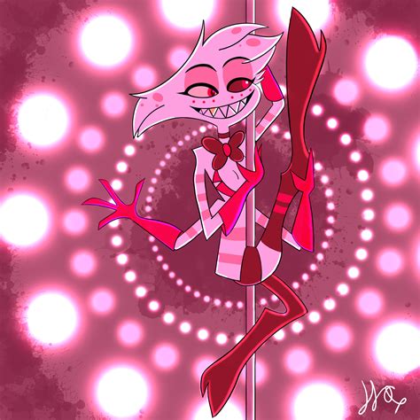 Angel Dust Hazbin Hotel Fan Art