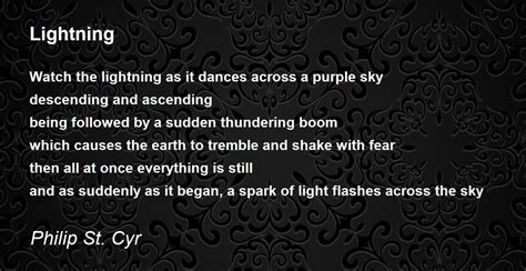 Poems About Lightning By Famous Poets Shelly Lighting