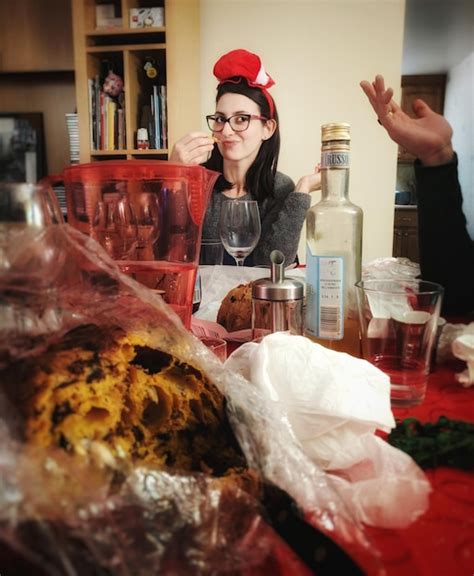 Premium Photo Portrait Of Smiling Mid Adult Woman Having Food At Home