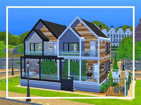 The Sims Resource Modern Britechester Townhouse