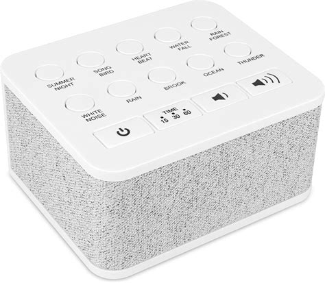 Amazon Nytpal White Noise Sleep Sound Machine With Soothing