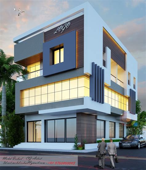 Pin By Azhar Masood On House Elevation Modern Architecture Building