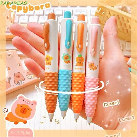 Paradeao Capybara Mechanical Pencil Kawaii Cute Automatic Pencil