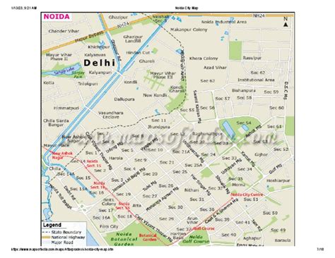 Noida City Map | PDF