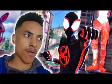 Jogando A Skin Do Miles Morales Fortnite Cap Tulo Youtube