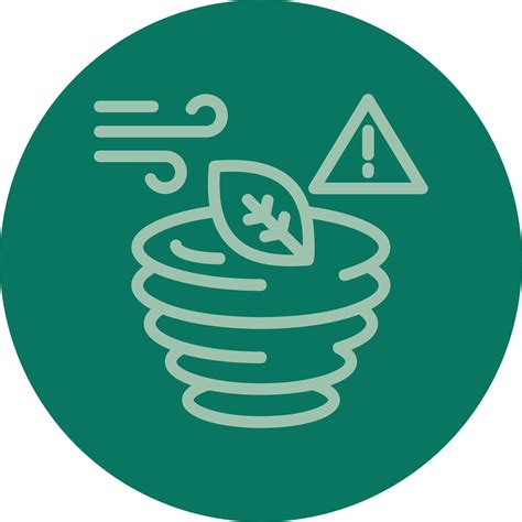Tornado warning Line Multi color Icon 39478446 Vector Art at Vecteezy