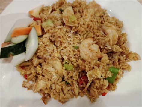 Nasi Goreng Seafood // Fried Rice Seafood Stock Photo - Image of rice ...