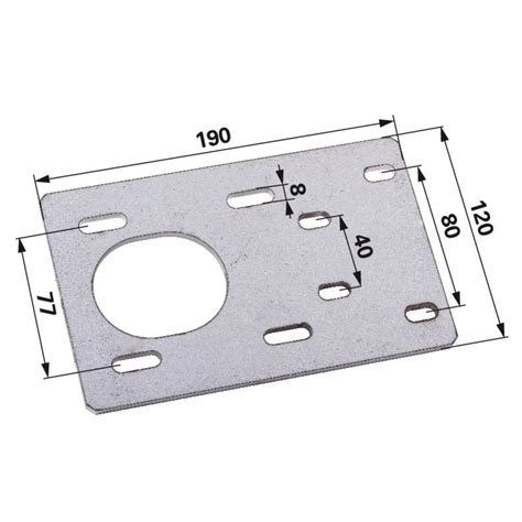 Flanschplatte für Rührwerksmotor F45 passend für DeLaval Schätz GmbH