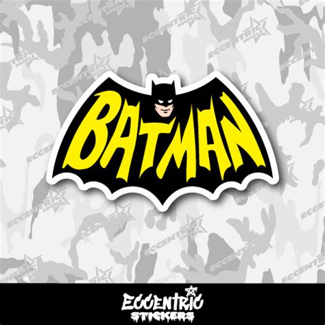 Batman Logo Vinyl Sticker - Eccentric Stickers