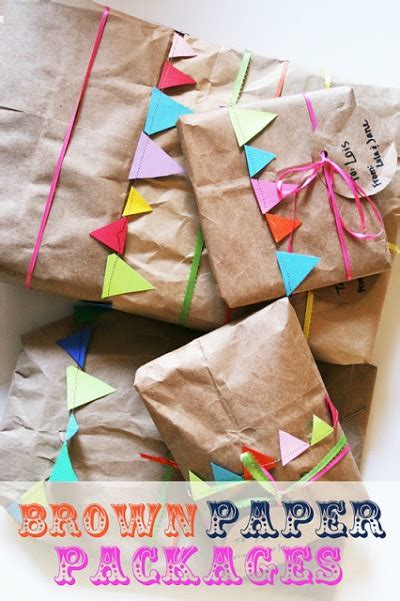 10 Beautiful Brown Wrapping Paper Ideas