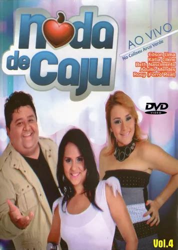 Dvd Noda De Caju Ao Vivo Vol 4 Original Leia A Descrição Parcelamento