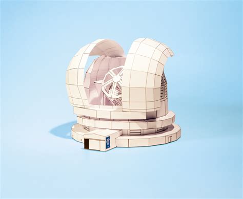 Paper model of ESO’s Extremely Large Telescope (ELT) | ESO