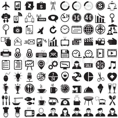 Business Icon Set #185562 - Free Icons Library