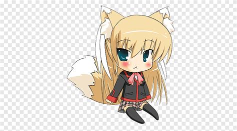 Chibi Anime Graphy Catgirl Chibi Mammal Chibi Png PNGEgg