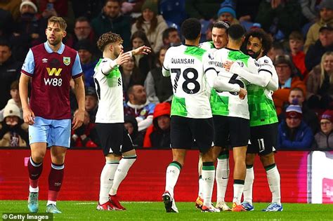 Burnley 0 2 Liverpool Darwin Nunez And Diogo Jota S Goals Secure All