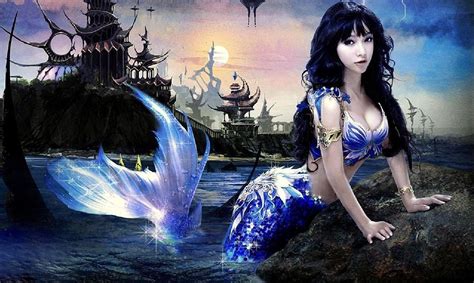 Pretty Mermaids Wallpapers Top Free Pretty Mermaids Backgrounds Wallpaperaccess