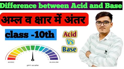 अम्ल व क्षार में अंतरअम्ल किसे कहते हैं क्षार किसे कहते हैंacid And Base Difference In Hindi