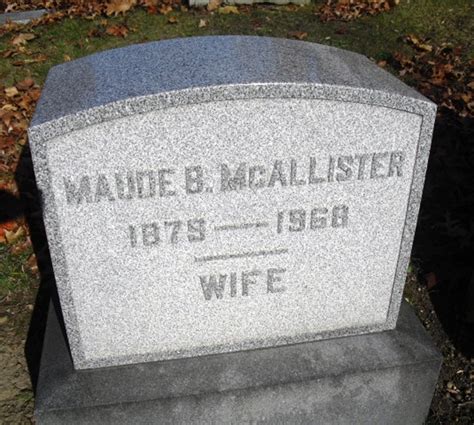 Maude B Marshall McAllister 1879 1968 Find A Grave Memorial