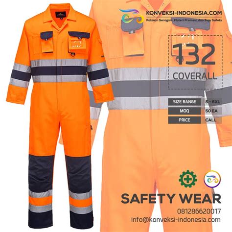 Vendor Supplier Konveksi Wearpack Coverall Safety Di Jakarta Wearpack