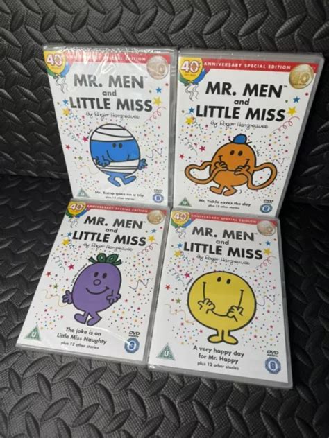 Mr Men And Little Miss Dvd Bundle 4 New Sealed Eur 12 77 Picclick It