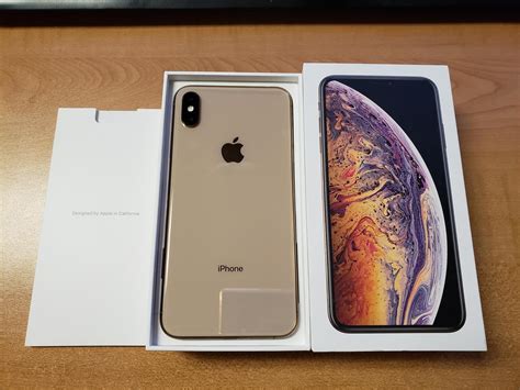 Apple IPhone Xs Max AT T Gold 256GB A1921 LRMW61705 Swappa