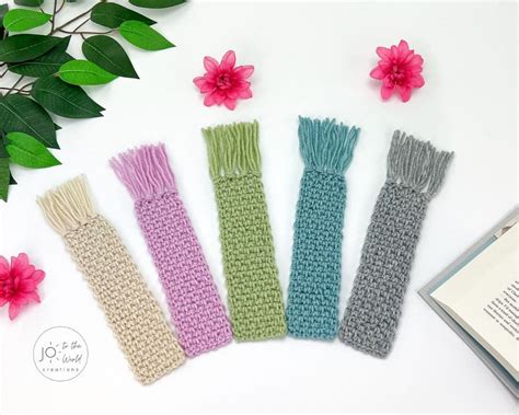 Easy Crochet Bookmark Pattern Free Jo To The World Creations