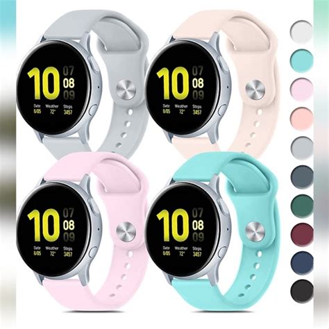 Wanme Other Bands For Samsung Galaxy Watch Active Band Mm Mm