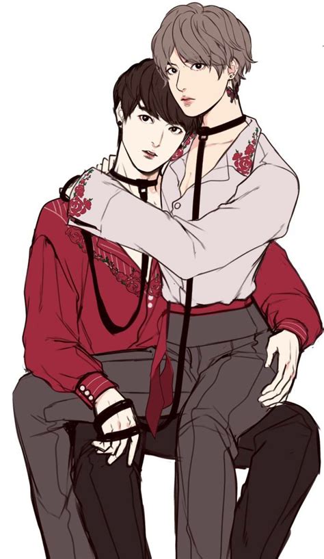 Pin De Alexus Peterson En Comicswebtoons Vkook Fanart Fanart Fan