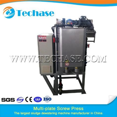 Multi Plate Screw Press Sewage Treatment Device For Eletroplating