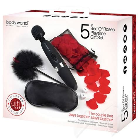 BodyWand Bed Of Roses Set Massage Wands Sex Toy Kits