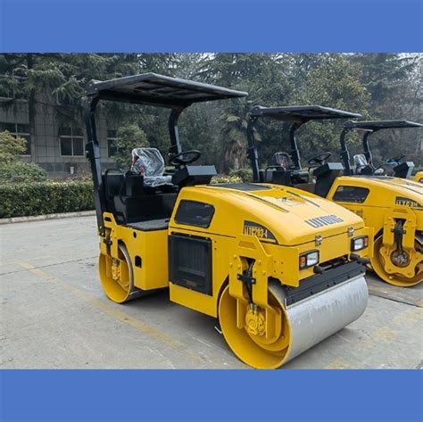 Brand New 3 Ton Double Drum Vibratory Steel Wheel Roller Compactor