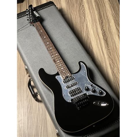 Jual Soloking MS 1 Classic 24 HSS FR Flat Top In Black Mirror NSR