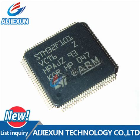 Pcs Stm F Vct Qfp Mcu Bit Stm F Arm Cortex M Risc Kb