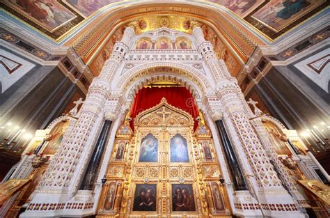 Altar Inside Cathedral Of Christ The Saviour Stock Photo - Image: 19152810