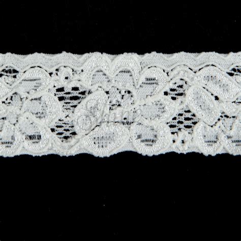 Stretch Lace Trimming 29003 1451 Cream Shine Trimmings Fabrics