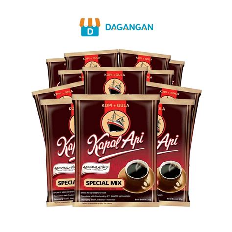 Jual Kapal Api Special Mix Kopi Bubuk Sachet Gr Renceng Isi