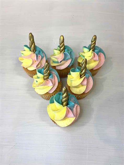 Unicorn Cupcakes Sweet On Cup Cakes