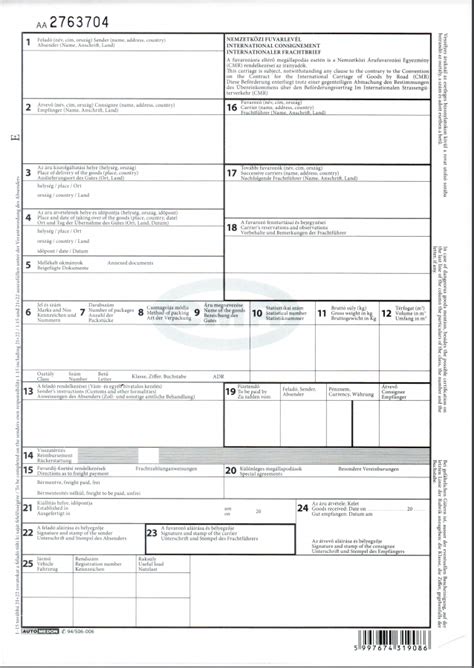 CMR egyezmény Jelentése és a fuvarlevél kitöltése iTrack GPS nyomkövetés