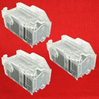 Sharp MX SCX1 MXSCX1 Staple Cartridge Box Of 3 Genuine H6237