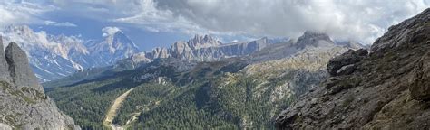 Forcela De Salares Rifugio Lagazuoi Forcella Pomedes South Tyrol