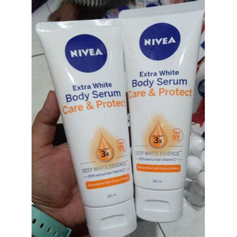 Jual Nivea Extra White Body Serum Care Protect Ml Indonesia Shopee