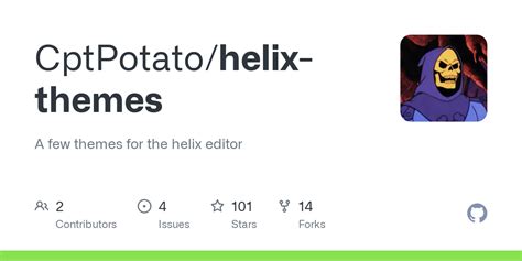 Github Cptpotatohelix Themes A Few Themes For The Helix Editor