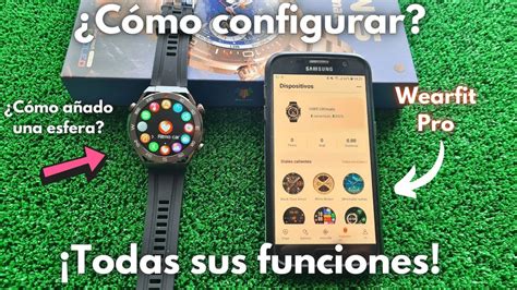 C Mo Configurar Tu Smartwatch Hw Ultimate Con La App Wearfit Pro