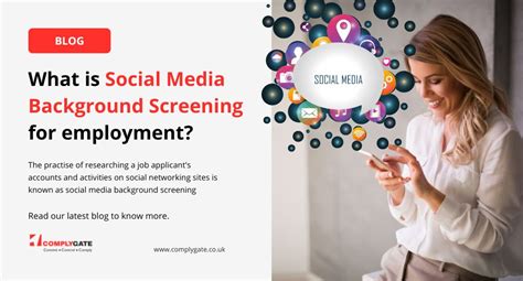 Social Media Background Employment Screening