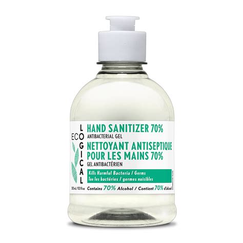 Ecological 70 Alcohol Hand Sanitizer Ethanol — 300ml