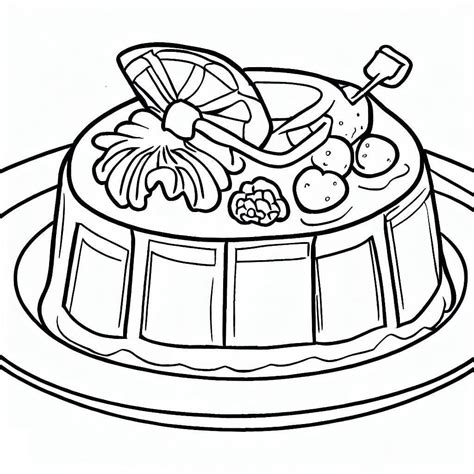 Desenhos De Gelatina Para Crian As Para Colorir E Imprimir