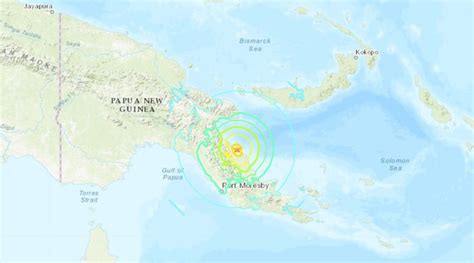 Terremoto De 70 Sacude Las Costas De Papúa Nueva Guinea Stn Honduras