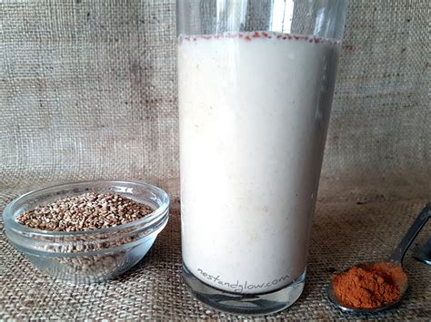 Sesame Seed Cinnamon Milk Recipe Dairy Free Vegan And Nut Free